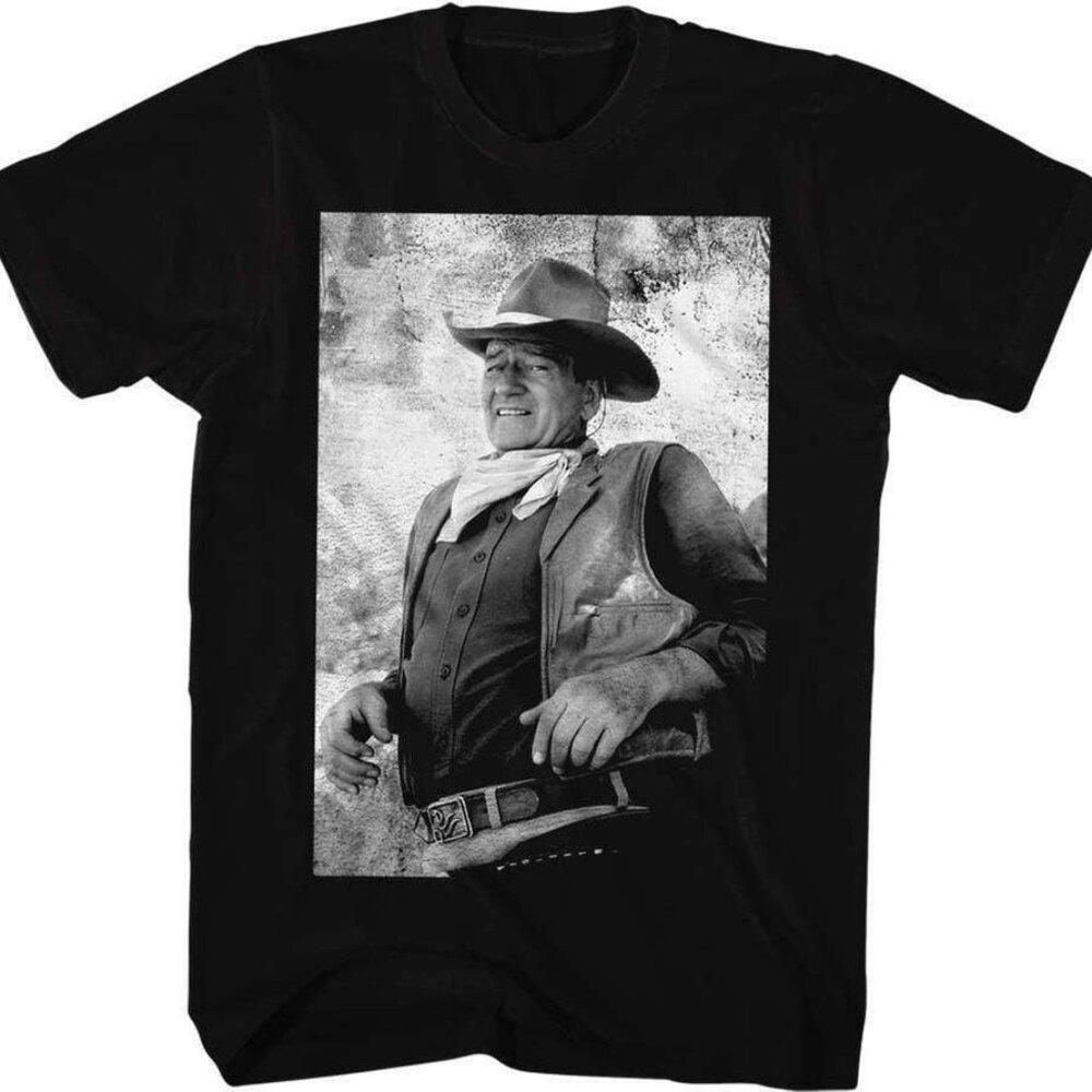 John Wayne Photo Movie Graphic Parent Outfit Streetwear Unisex T-Shirt